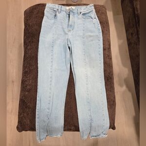 Abercrombie & Fitch Curve Love Light Blue Denim